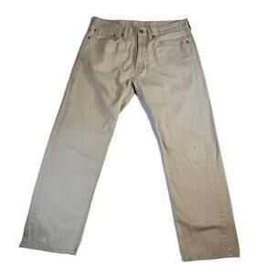 Levi's 505 Jeans Men's 34W x 30L Brown Classic Straight Leg 00505-0718